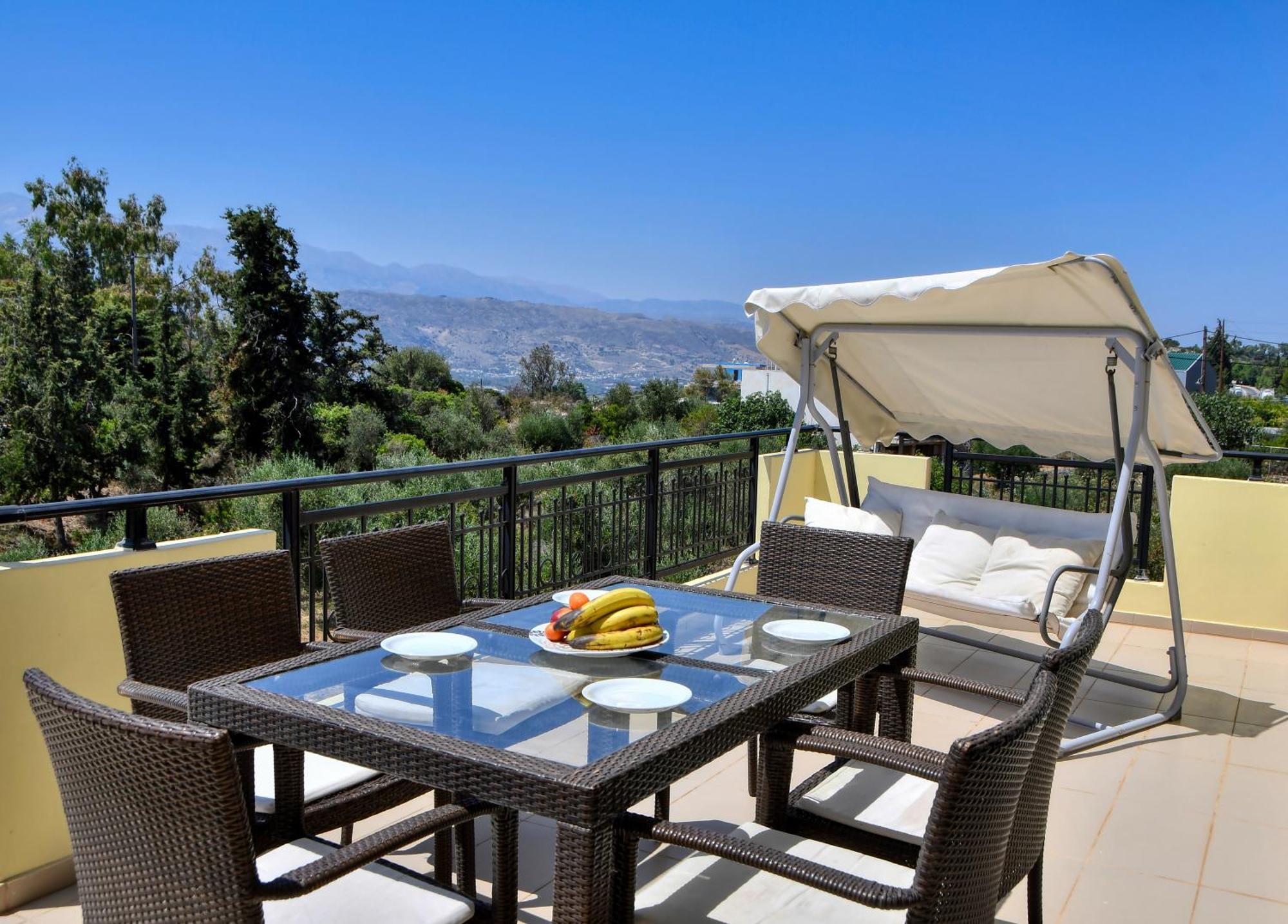 Souda Bay View With Private Pool Near Chania City Eksteriør billede